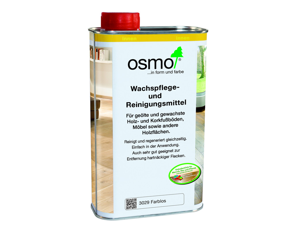 Wachspflege und Reinigungsmittel von Osmo | Farblos, 1,0 Liter