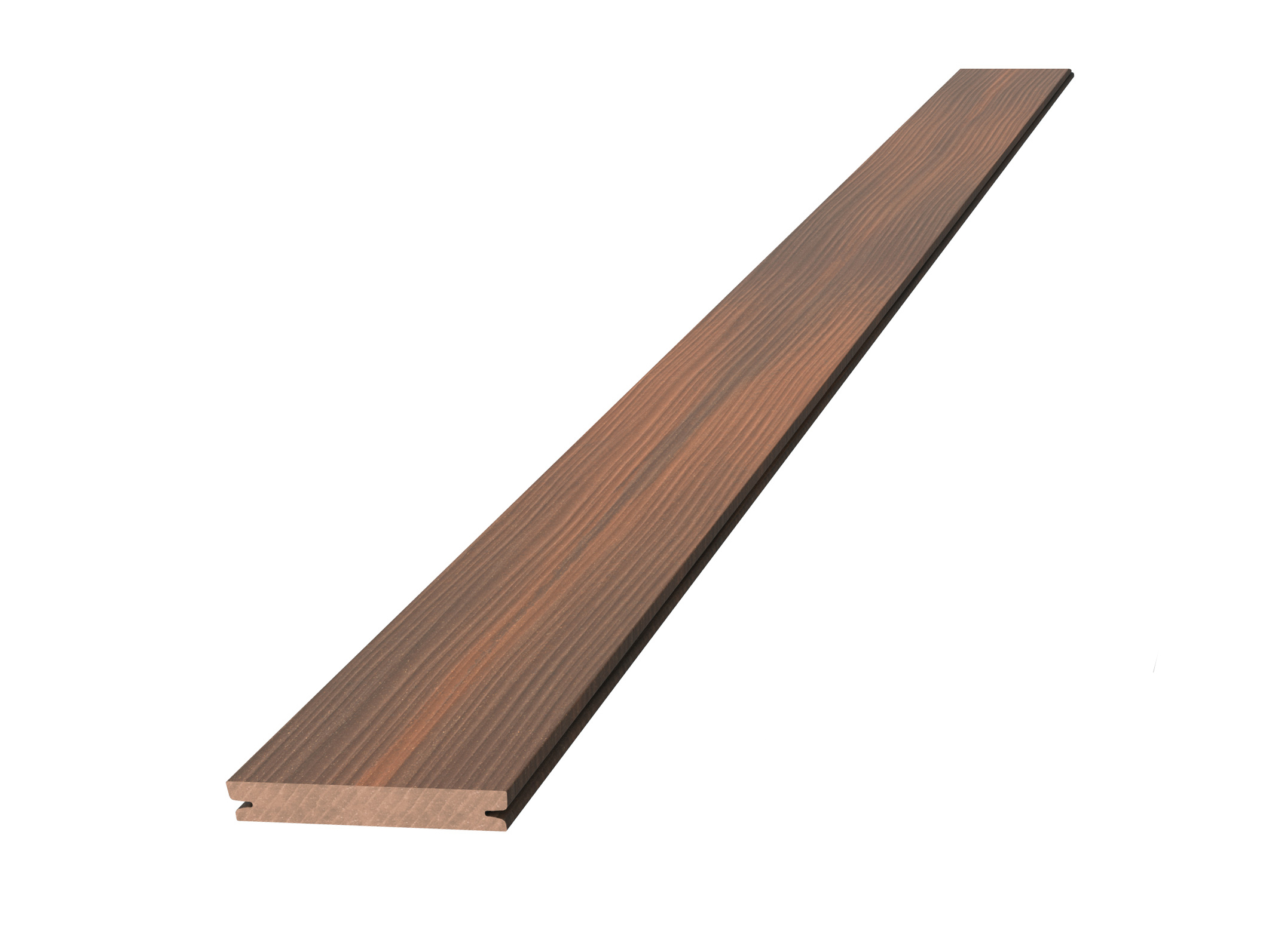 Terrassendiele SIGNUM von Megawood | Barfußdiele | 21 x 145 mm | Muskat