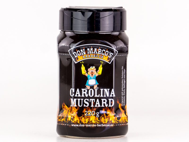 Carolina Mustard - Rub - 220g Dose