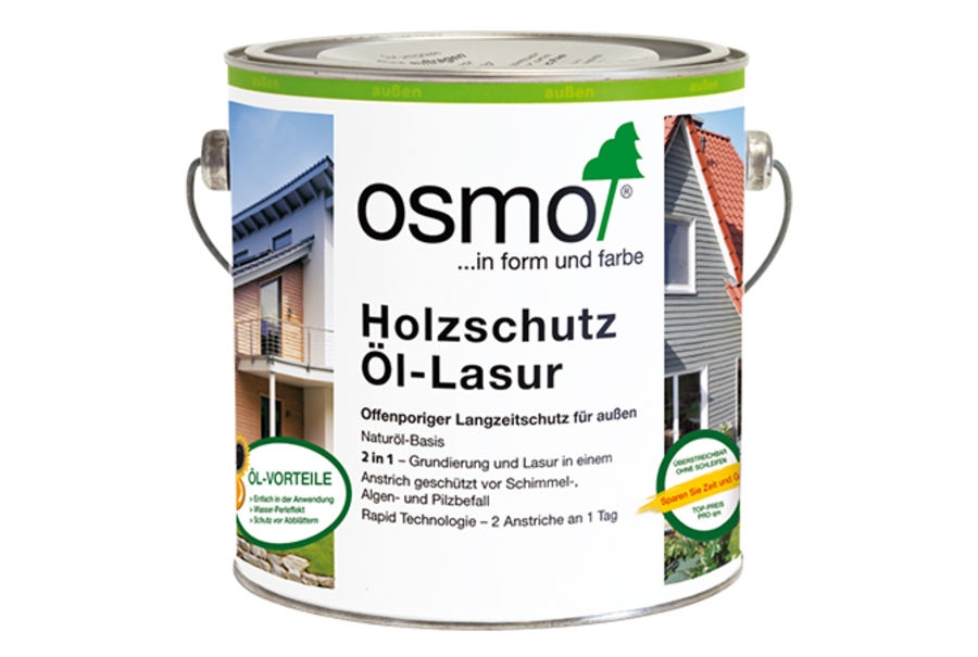 Osmo Holzschutz ÖL-Lasur | 2,5 Liter, verschiedene Farben