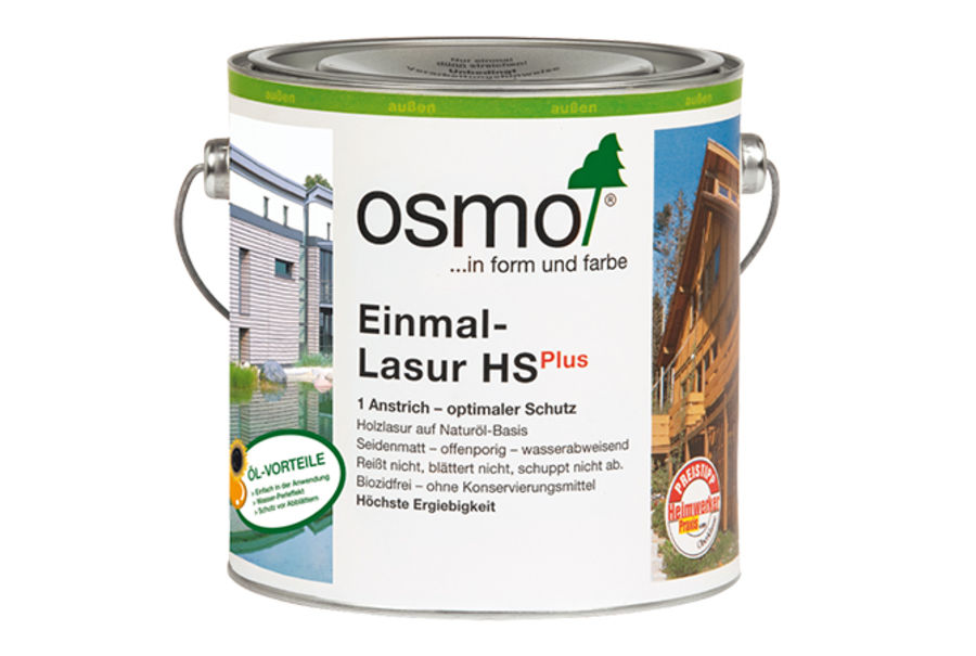Osmo Einmallasur HS plus | 2,5 Liter, verschiedene Farben